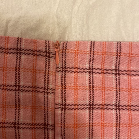 Plaid pink skirt for sale! - Picture 2 of 3